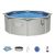Set piscina fuori terra rotonda Hydrium  da 360x120 cm grigio